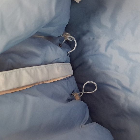 Columbia Women's Winter Coat White and Blue Jacket Size Large. - Picture 10 of 12